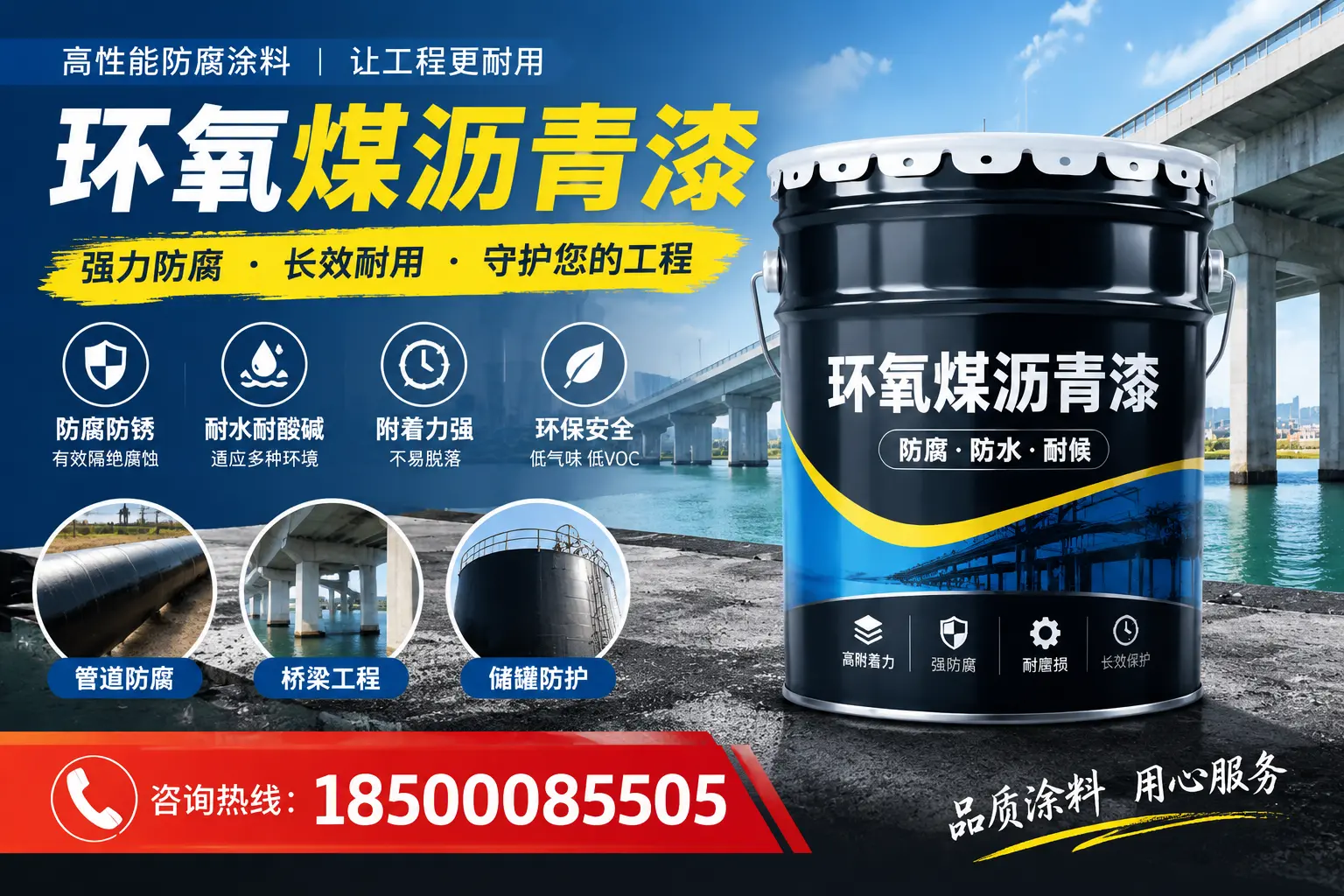 环氧煤沥青漆的施工流程详解，保定企业的必备知识